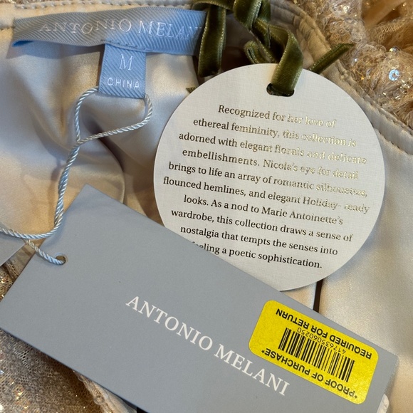 Antonio Melani Sequin Top Size Medium - Picture 6 of 6